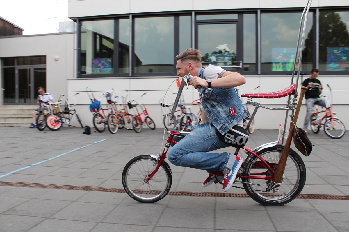 Dosenrocker auf dem Bonanzarad bei den Spielen in Hofgeismar